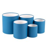 Набор коробок «Тубус» 10*10 см. Индиго 1шт.