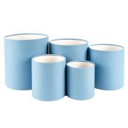 Набор коробок «Тубус» 12*12 см. Каролина Блю 5шт