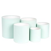 Набор коробок «Тубус» 14*14 см. Нежно-нефритовый 1шт.