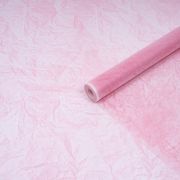 А Пленка матовая с рисунком «Эколюкс» нежно розовая 60см 200гр