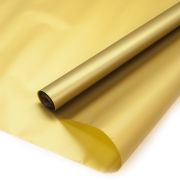 Упаковочная пленка 40мкм (0,7*7,5 м) Золото, 1 шт.