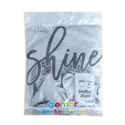 И Сердца 12 Хром Серебро / Shiny Silver 89 / 25 шт. /, Латексный шар (Италия)