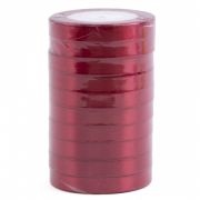 Лента атласная ЭКОНОМ 1,2см*25Y, 33 Бордовая т.м 10