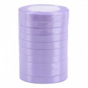 Лента атласная ЭКОНОМ 1,2см*25Y, 44 Нежно сиреневая т.м 10