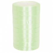 Лента атласная ЭКОНОМ 1,2см*25Y, 80 Мятная т.м 10