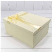 Коробка Прямоугольная 20,7*14,3*8,5 см «Бант» Бежевый