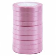 Лента атласная ЭКОНОМ 1,2см*25Y, 135 Бледно-розовый  т.м 10
