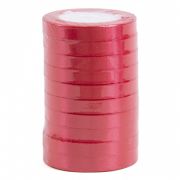 Лента атласная ЭКОНОМ 1,2см*25Y, 129 Коралловая т.м 10