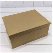 Коробка Подарочная крафт 26,3*19,3*11,3 см Люкс
