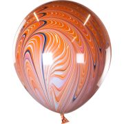 К Шар (18''/46 см) Павлин, Оранжевый, агат, 1 шт.