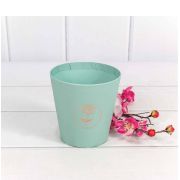 Коробка «Ваза для цветов» 10,7*10,6 с тиснением «Мини» Тиффани 1/10 1/120