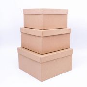 Коробка «Квадрат» №75 17.5*10см. Крафт 1шт