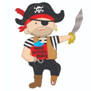 G 44 Фигура Пират / Pirate birthday / 1 шт /, Фольгированный шар (Италия)