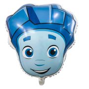 Ar Фиксики Нолик Голова / 1 шт. / Фольгированный шар (РОССИЯ)