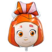 Ar Фиксики Симка Голова / 1 шт. / Фольгированный шар (РОССИЯ)