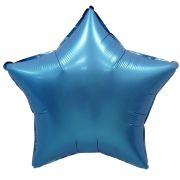 К 18 Звезда мистик синий / Star Chrome Blue / 1 шт. / Фольгированный шар (Китай) (Под воздух)