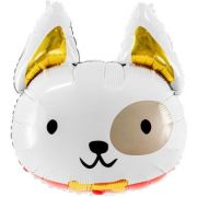 К Фигура Голова Милый Щенок Белый (23