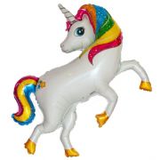 F Фигура, Радужный единорог, 42''/107 см, 1 шт.