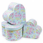 Набор коробок «Сердце» 22,7*22,7*11,5см Цветочная поляна