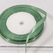 Лента Атласная Сатин 0,6см*25ярд Серая спаржа 1/10 1/1200