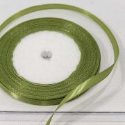 Лента Атласная Сатин 0,6см*25ярд Спаржа 1/10 1/1200