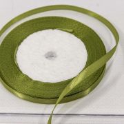 Лента Атласная Сатин 0,6см*25ярд Оливковый 1/10 1/1200