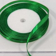 Лента Атласная Сатин 0,6см*25ярд Зелёный 1/10 1/1200