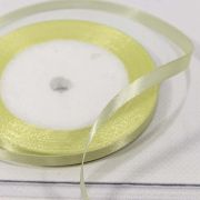 Лента Атласная Сатин 0,6см*25ярд Светло-жёлтый 1/10 1/1200