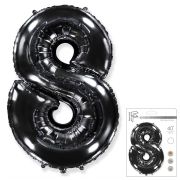 F 40«/102 см, Цифра Черный »8