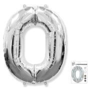 F 40«/102 см, Цифра Серебро »0