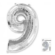 F 40«/102 см, Цифра Серебро »9