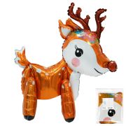 К 21 Олененок в упаковке / Fawn / 1 шт. / Фольгированный шар (Китай)