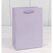 Пакет подарочный «Элегант» Сиреневый 14*20*8 230г 1/20 1/240