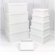 Коробка «Прямоугольник» 34*26*15 Белая