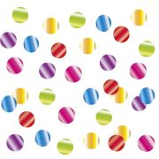 Конфетти «Круги ассорти» фольгированные 1 см / 20 г / (Китай)