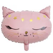 К Фигура Голова Кошка голова розовая (19