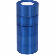 Лента атласная ЭКОНОМ 3,8см*25Y, 40 Синий т.м 5/200