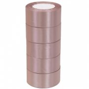 Лента атласная ЭКОНОМ 3,8см*25Y, 92 Пыльно розовый т.м 5