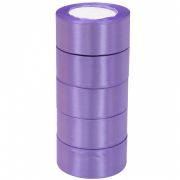 Лента атласная ЭКОНОМ 3,8см*25Y, 21 Сирень т.м 5/200