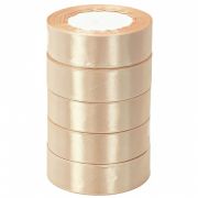 А Лента атласная ЭКОНОМ 2,5см*25Y, 173 Пшеничный тм 5/300