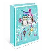 Сумка подарочная НГ 18х22х10 см