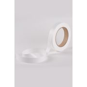 Лента простая  Гладкая без тиснения (2см*50ярд) БЕЛАЯ  P292