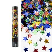 Пневмохлопушка (12/30 см), Комиксы, СДР, Звезды фольга, Ассорти, 1 шт.