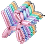 KL ШДМ 260 Зеркальные шары Ассорти / Mirror Assorted / 50 шт./латексный шар (Китай)