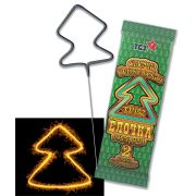 Бенгальский огонь Елочка, 30 сек, 21 см, 2 шт.