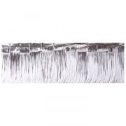 Гирлянда-бахрома фольга Серебро 2м*25см