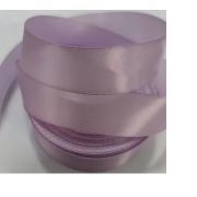 Лента атласная, на пенопласте, односторонняя, 25 мм х 25 ярд, светлая орхидея (5 шт/упак)