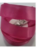 Лента атласная, на пенопласте, односторонняя, 25 мм х 25 ярд, цветущая роза (5 шт/упак)