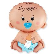 Шар (26''/66 см) Фигура, Малыш Мальчик, 1 шт.