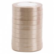 Лента атласная ЭКОНОМ 1,2см*25Y, 173 Пшеничный т.м 10